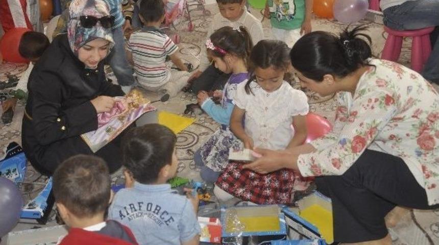 Şırnak&rsquo;ta İlk Kez Oyuncak K&uuml;t&uuml;phanesi A&ccedil;ıldı