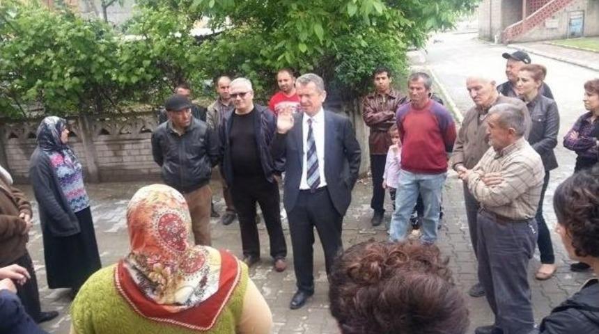 Başkan Kantarcı, Yol &Ccedil;alışmalarını Yerinde İnceledi