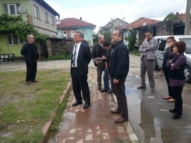 Başkan Kantarcı, Yol &Ccedil;alışmalarını Yerinde İnceledi 1