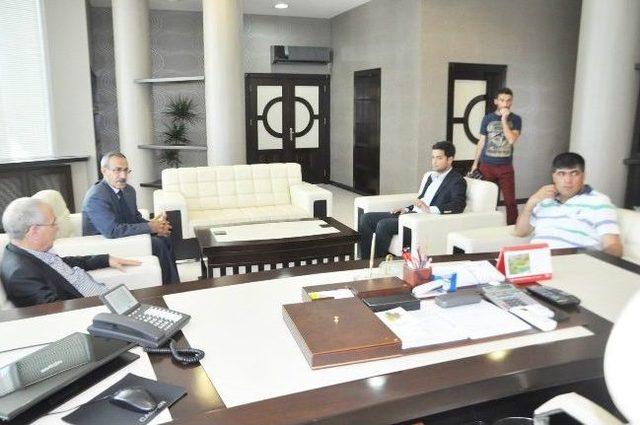 Aktaş tan Bağlar Belediyesi ne Ziyaret 1