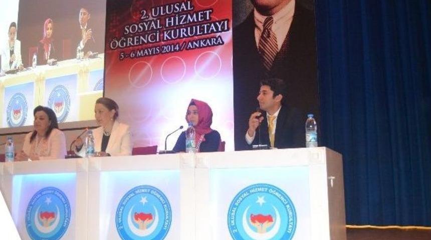 &Ccedil;alık, Ulusal Sosyal Hizmet &Ouml;ğrenci Kurultayı&rsquo;na Katıldı