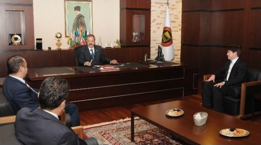 Royal Halı Basketbol Y&ouml;netim Kurulu&rsquo;ndan Gso&rsquo;ya Ziyaret