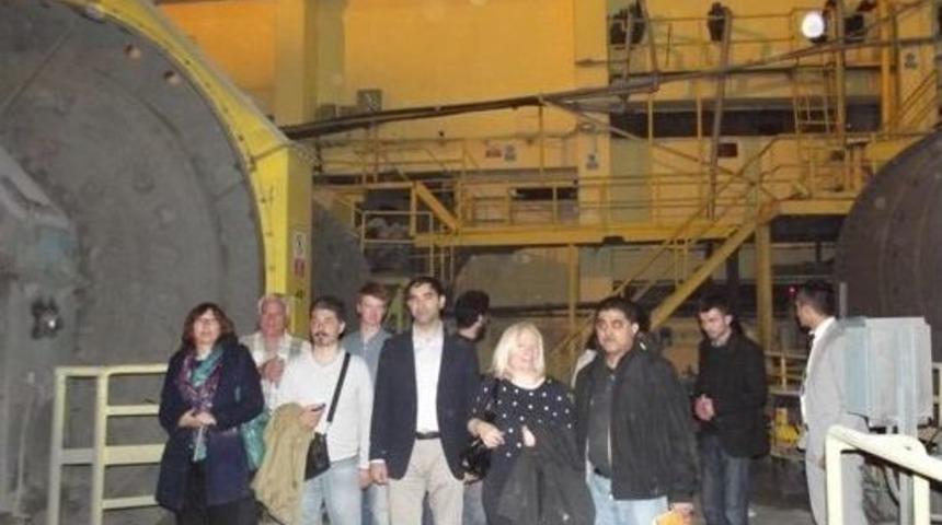 K&uuml;re'de Sempozyuma Katılan Konuklara Gezi