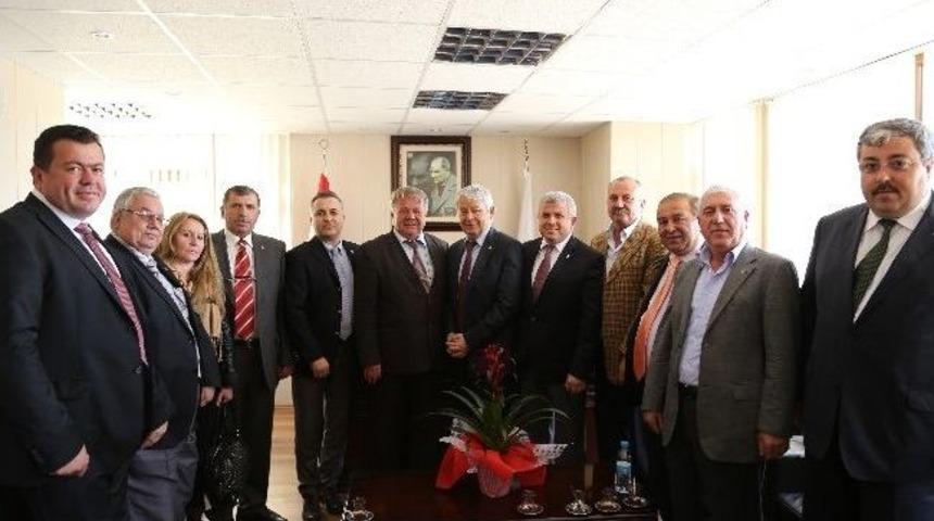 Etso'dan İl&ccedil;e Belediyelere Ziyaret