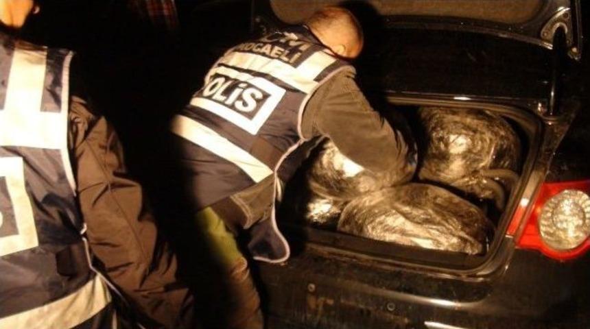 Kocaeli&rsquo;de 82 Kilo Esrar Ele Ge&ccedil;irildi