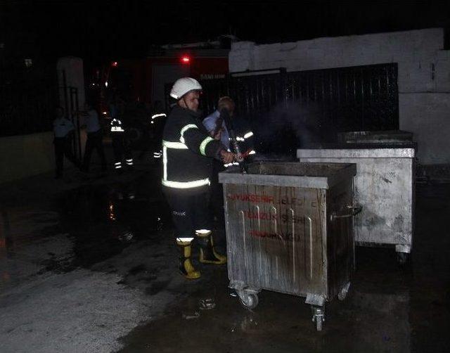 Okulda Çıkan Yangın, Polisi Alarma Geçirdi