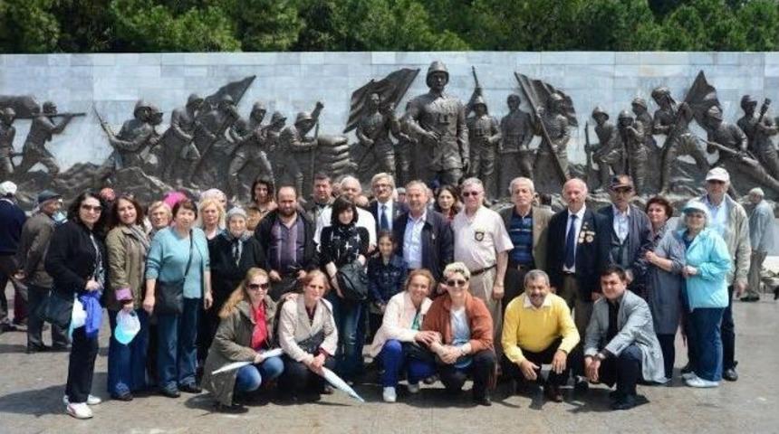 Şehit Yakınları Ve Gaziler &Ccedil;anakkale&rsquo;de Buluştu