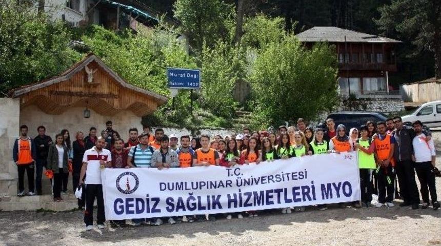 &ldquo;temiz &Ccedil;evre Ve Obeziteyle Savaş&rdquo; İ&ccedil;in Murat Dağı&rsquo;na Y&uuml;r&uuml;d&uuml;ler