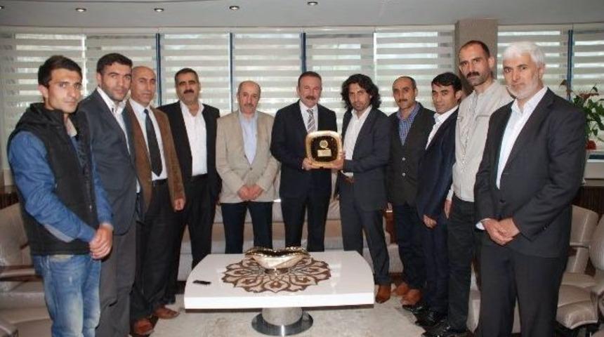 Başkan Doğan'a Ziyaretler Devam Ediyor