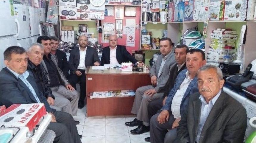 Başkan Emeksiz Meclis &Uuml;yeleri İle Toplantı Yaptı