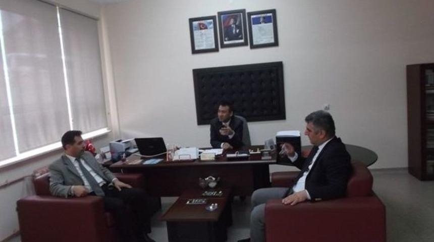 İl Milli Eğitim M&uuml;d&uuml;r&uuml; Altınkaynak Boz&uuml;y&uuml;k İmkb&rsquo;yi Ziyaret Etti