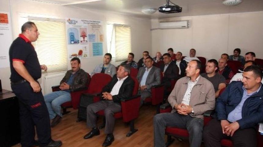 Kıbrıslı İtfaiyeciler Kocaeli'de Eğitimden Ge&ccedil;ti