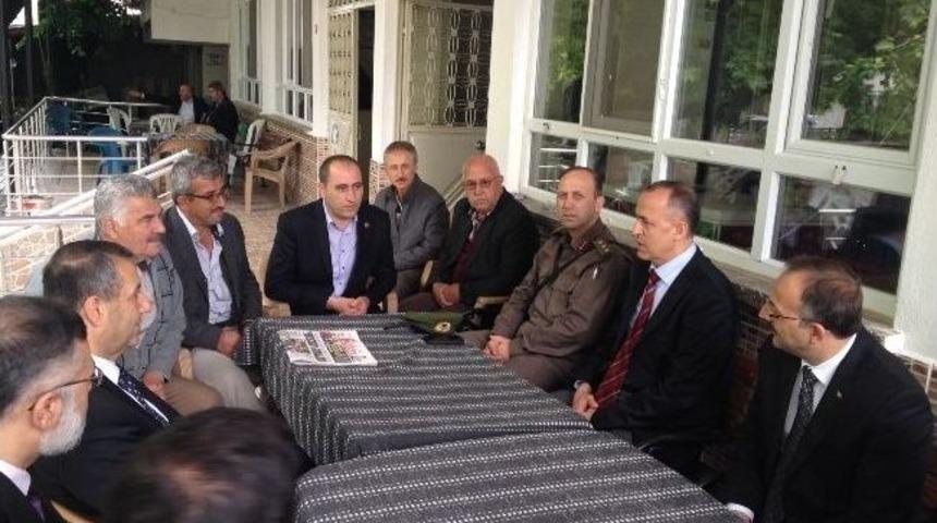 G&uuml;rsu Y&ouml;neticilerinden Mahalle Olan K&ouml;ylere Ziyaret