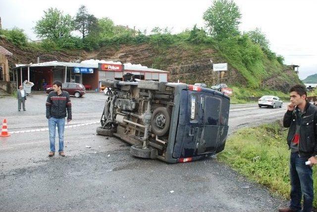 Kdz.ereğli’de Trafik Kazası: 2 Yaralı