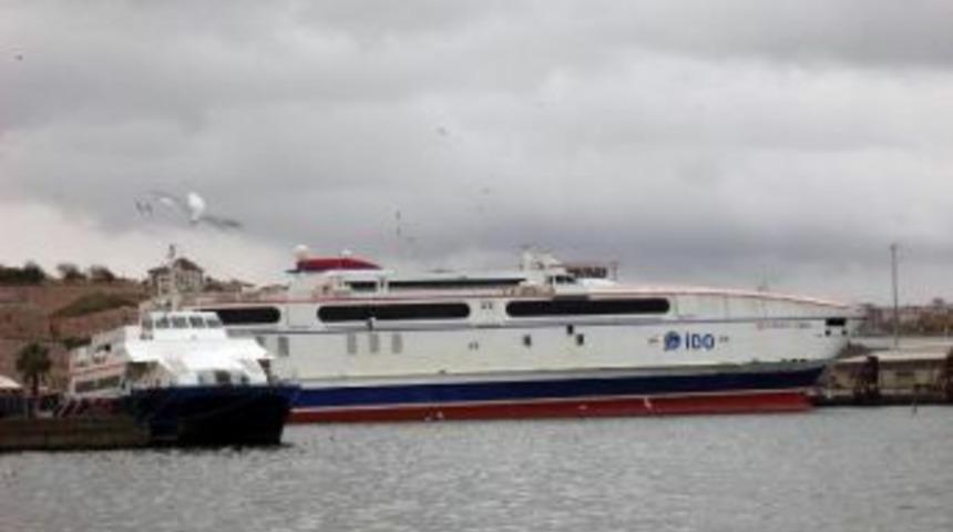 İdo Seferleri Fırtına Sebebiyle İptal Edildi