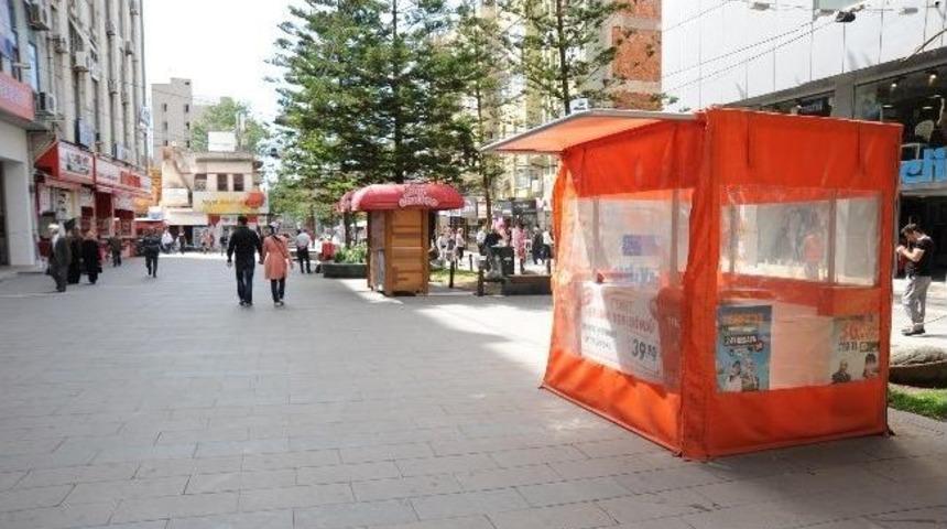 B&uuml;y&uuml;kşehir Kaldırım İşgallerine İzin Vermiyor