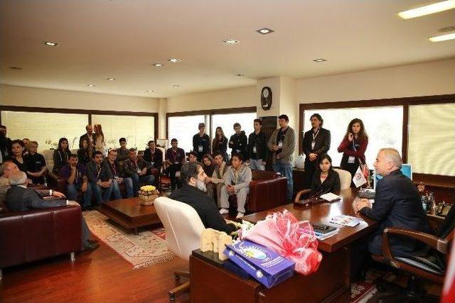 Tiyatro Grupları Başkan Zolan&rsquo;ı Ziyaret Etti 1