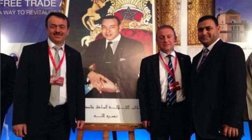 M&uuml;siad D&uuml;zce Şube Başkanı &Ccedil;akmak Fas&rsquo;ta