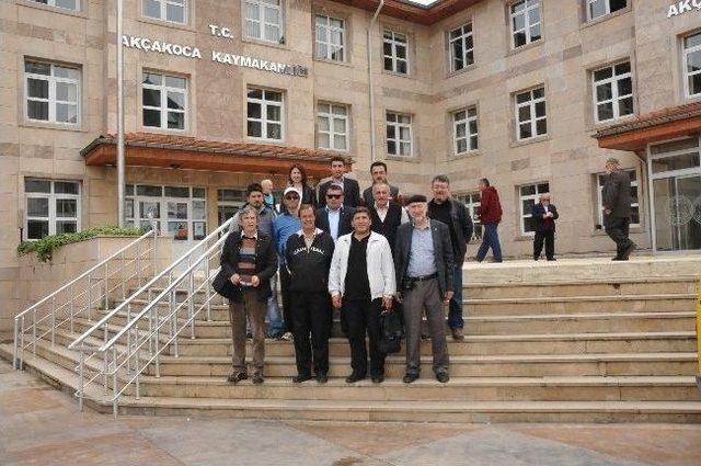 Ak&ccedil;akoca Gazeteciler Cemiyeti Derneği Kuruldu 1