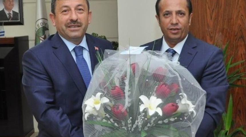 Dilovası Belediye Başkanı Toltar&rsquo;a Karabacak&rsquo;tan Ziyaret