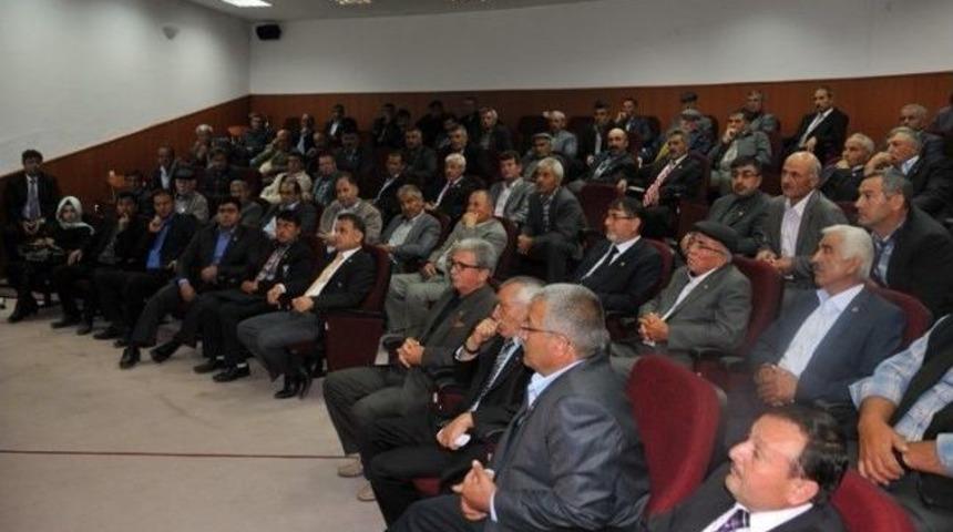 Karaman’da Köylerine Hizmet Götürme Birliği Olağan Meclis Toplantısı