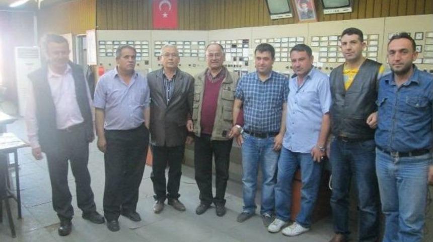 Yatağan'da &Ouml;ğrencilerden Santrale Ve K&ouml;m&uuml;r Sahasına Gezi