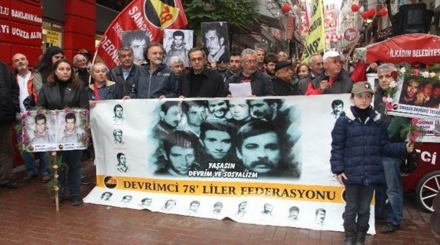 Stk'lar Deniz Gezmiş Ve Arkadaşlarını Andı