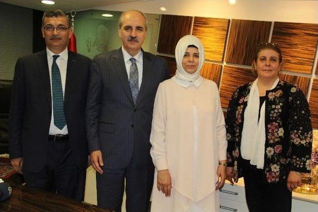 Numan Kurtulmuş’tan Şanlıurfa Büyükşehir Belediyesi’ne Ziyaret 1