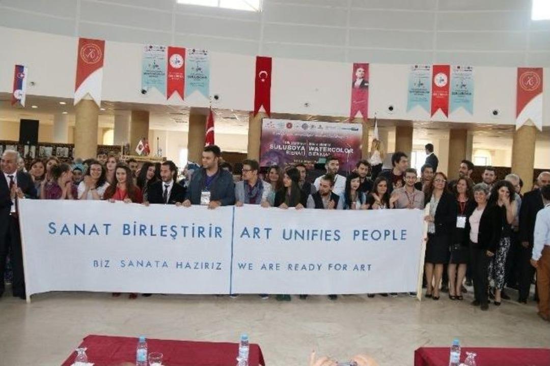 Uluslararsı Suluboya Bienali Nevşehir&rsquo;de Başladı