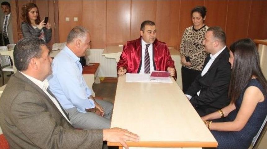 G&ouml;rele Belediye Başkanı Erener, İlk Nikahını Kıydı