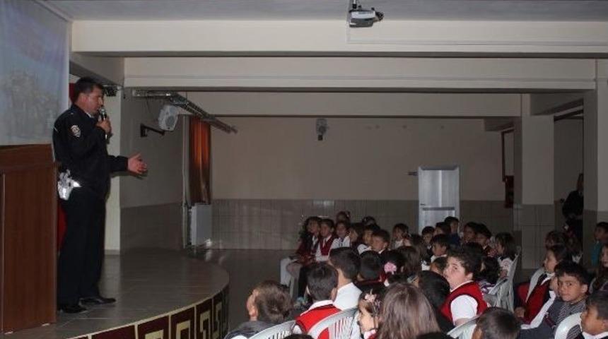 Korkuteli&rsquo;nde &Ouml;ğrencilere Trafik Eğitimi Verildi