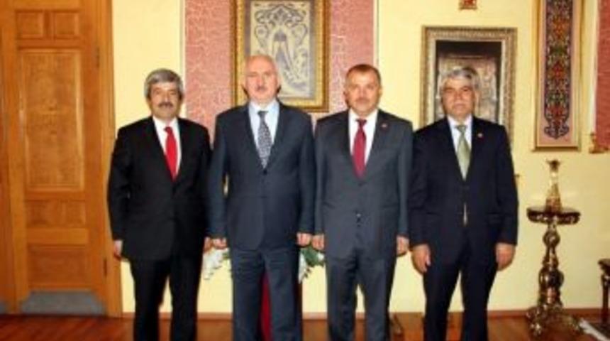 Suşehri İl Genel Meclis &Uuml;yeleri Vali Barut&rsquo;u Ziyaret Etti