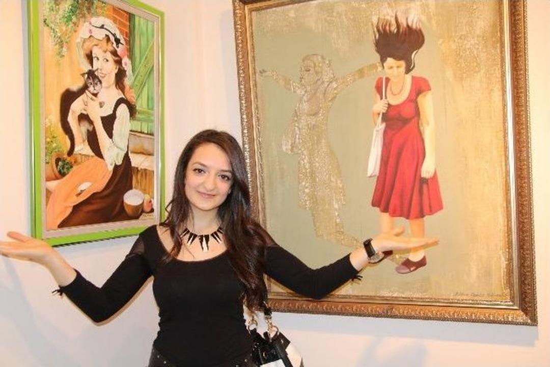 Yıl Boyunca Yaptıkları Eserleri Sergilediler