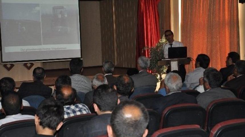 Derik'te Buğday Yetiştiriciliği Ve Entegre M&uuml;cadele Semineri