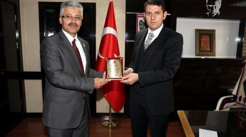 Şehit Aileleri Derneğinden İl &Ouml;zel İdaresine Ziyaret