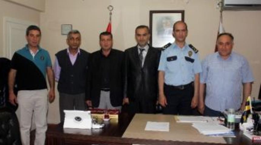 Başkan &Ccedil;atan&rsquo;dan Emniyet M&uuml;d&uuml;r&uuml;ne Ziyaret