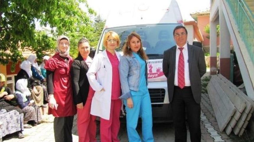 Hisarcık&rsquo;ta Meme Kanseri İ&ccedil;in Mobil Taramaya Başlandı