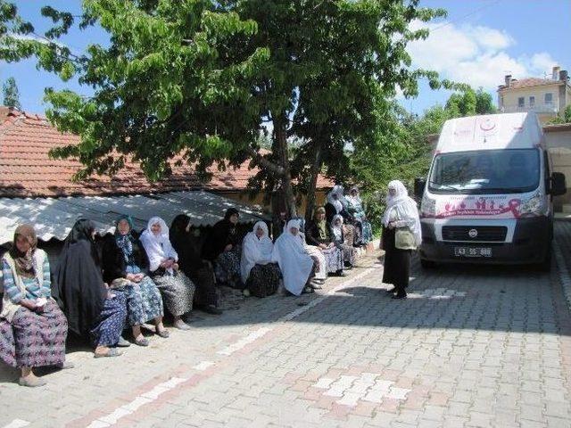 Hisarcık’ta Meme Kanseri İçin Mobil Taramaya Başlandı