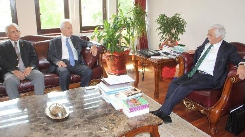 T&uuml;ed Genel Başkanında Vali Alimoğlu&rsquo;na Ziyaret