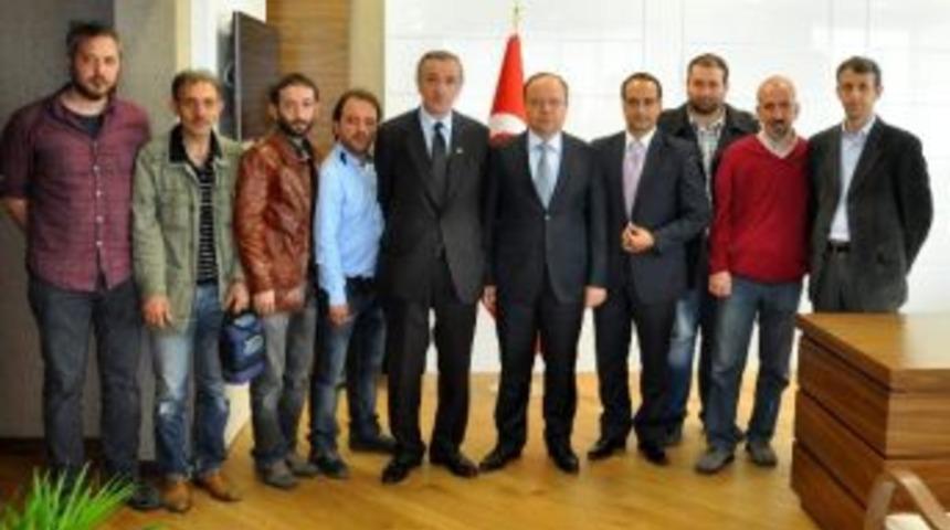 Yargı, G&uuml;venlik Ve Haber Muhabirleri Komisyonu Ziyaretlerini S&uuml;rd&uuml;r&uuml;yor