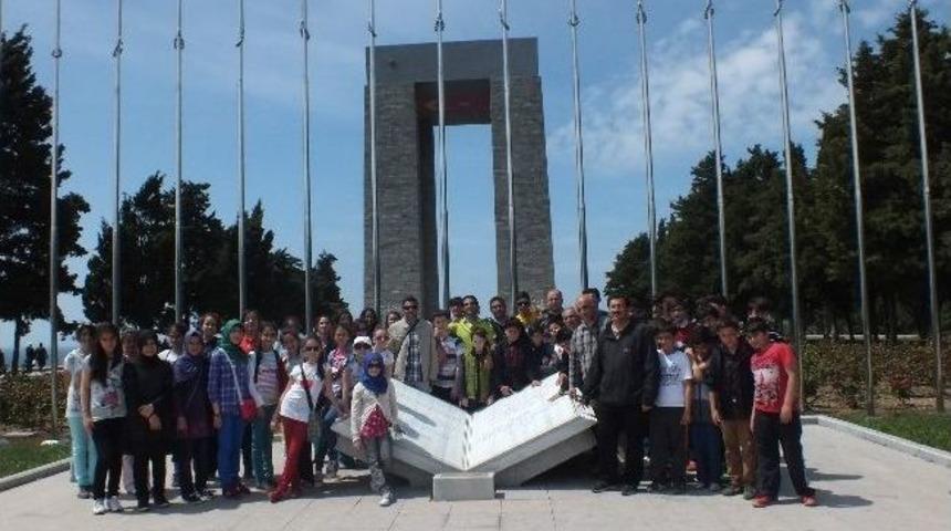 Yozgat &Ouml;zel Ergin Koleji &Ouml;ğrencileri &Ccedil;anakkale'yi Gezdi