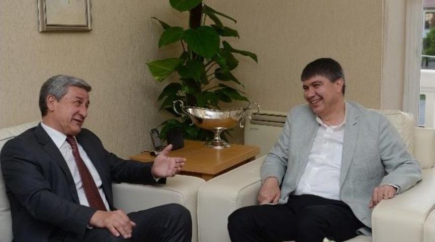 Rusya Başkonsolosundan Başkan T&uuml;rel&rsquo;e Ziyaret