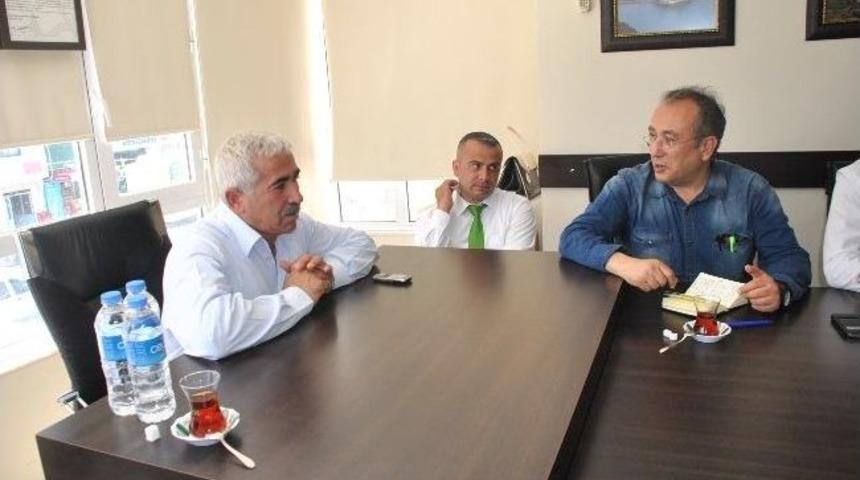 Tayfun Talipoğlu Demre'de Başkan Topcu'yu Ziyaret Etti
