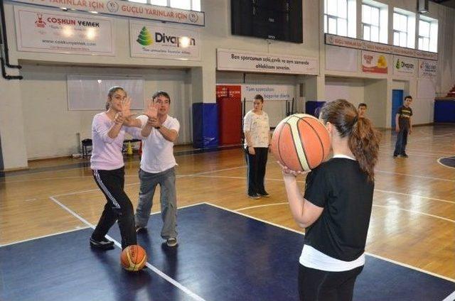 Düzce’de Basketbola İlgi Sürüyor