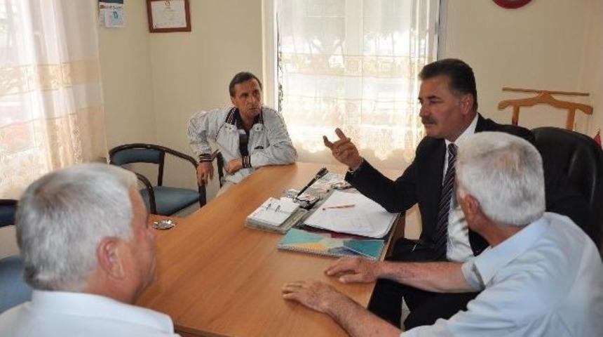 Başkan Tuna, Sağlık Muhallesi'ni Ziyaret Etti