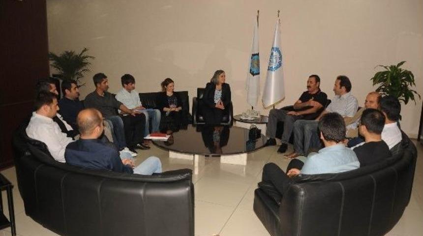 İmo Ve Tabipler Odası&rsquo;ndan Kışanak&rsquo;a Ziyaret