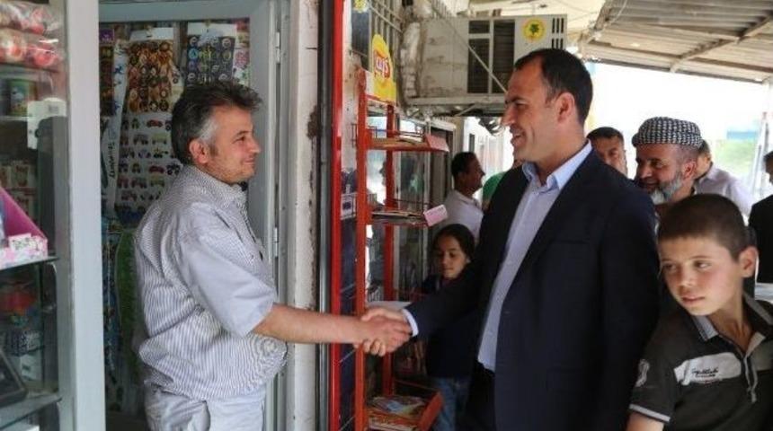 Hdp Şırnak Milletvekili Sarıyıldız, Cizre&rsquo;de Esnafı Ziyaret Etti