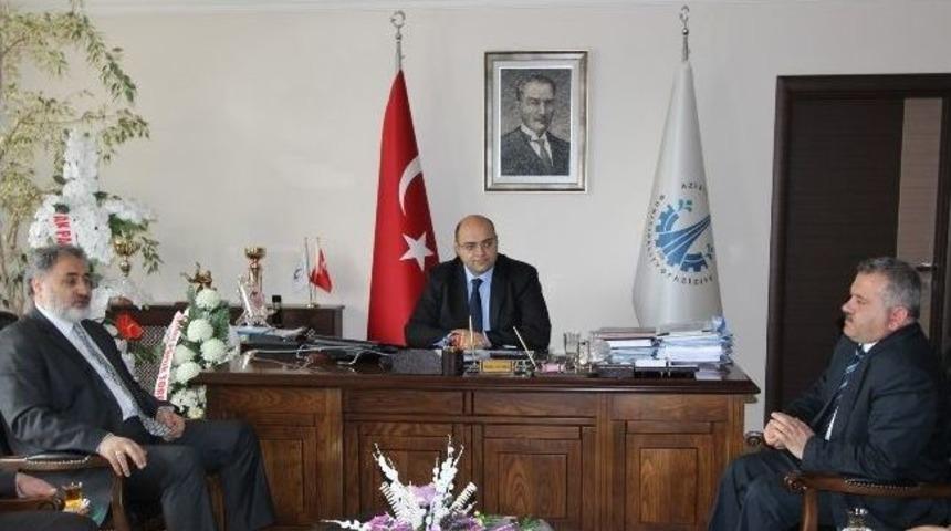 M&uuml;ft&uuml; &Ccedil;ınar&rsquo;dan Başkan Orhan&rsquo;a Ziyaret