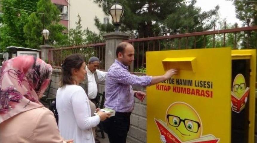 Siirt'te K&ouml;y &Ccedil;ocukları Yararına Kitap Kumbarası Kuruldu