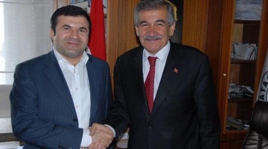 Kaymakam Tanrıseven&rsquo;den Başkan Işık&rsquo;a Ziyaret